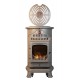 Rustic Brown Calor Gas Provence Heater