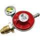 IGT 37mbar Propane Gas Regulator With Pressure Gauge